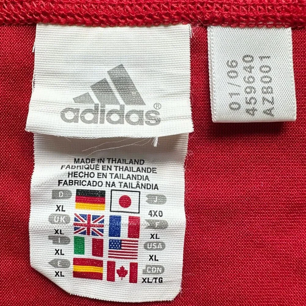🔃Adidas Men’s Red Short Sleeve ClimaCool Athletic Shirt